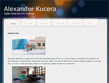 Tablet Screenshot of alexanderkucera.com